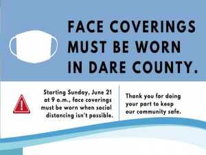 Dare County Makes Masks Mandatory
